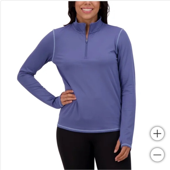 New Soybu Women's Long Sleeve Quarter Zip - Picture 1 of 7